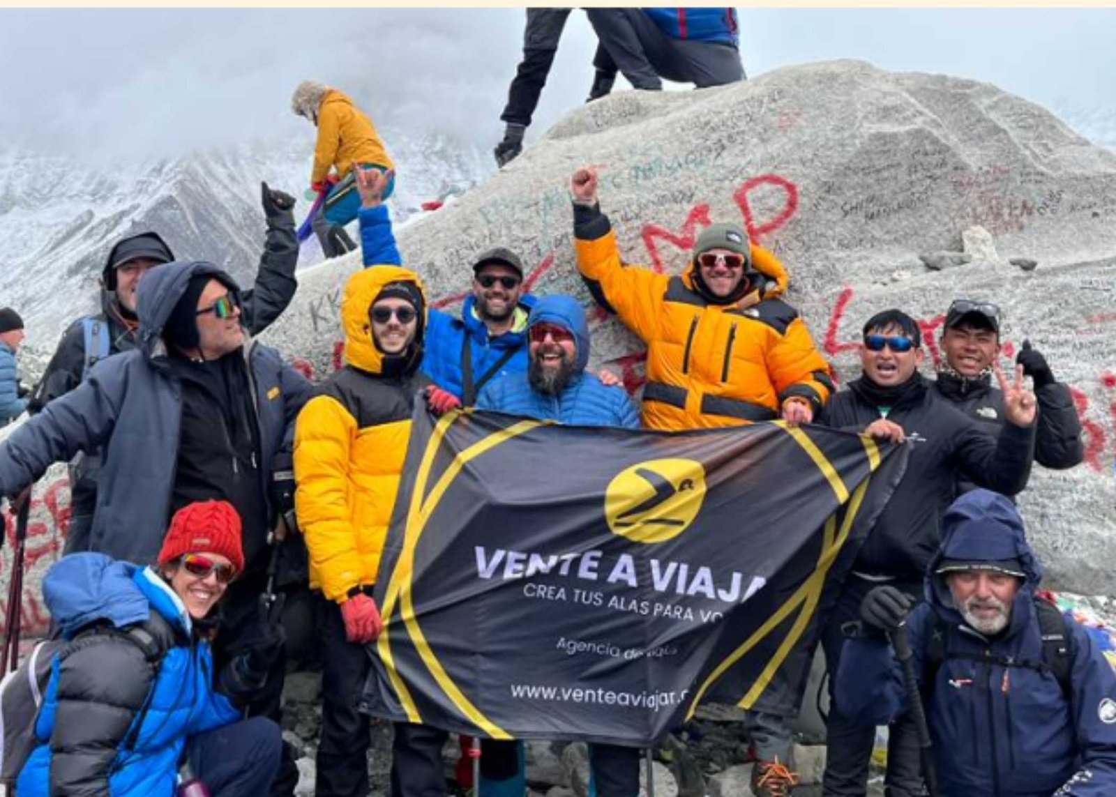 Viaje en grupo Everest Campo Base